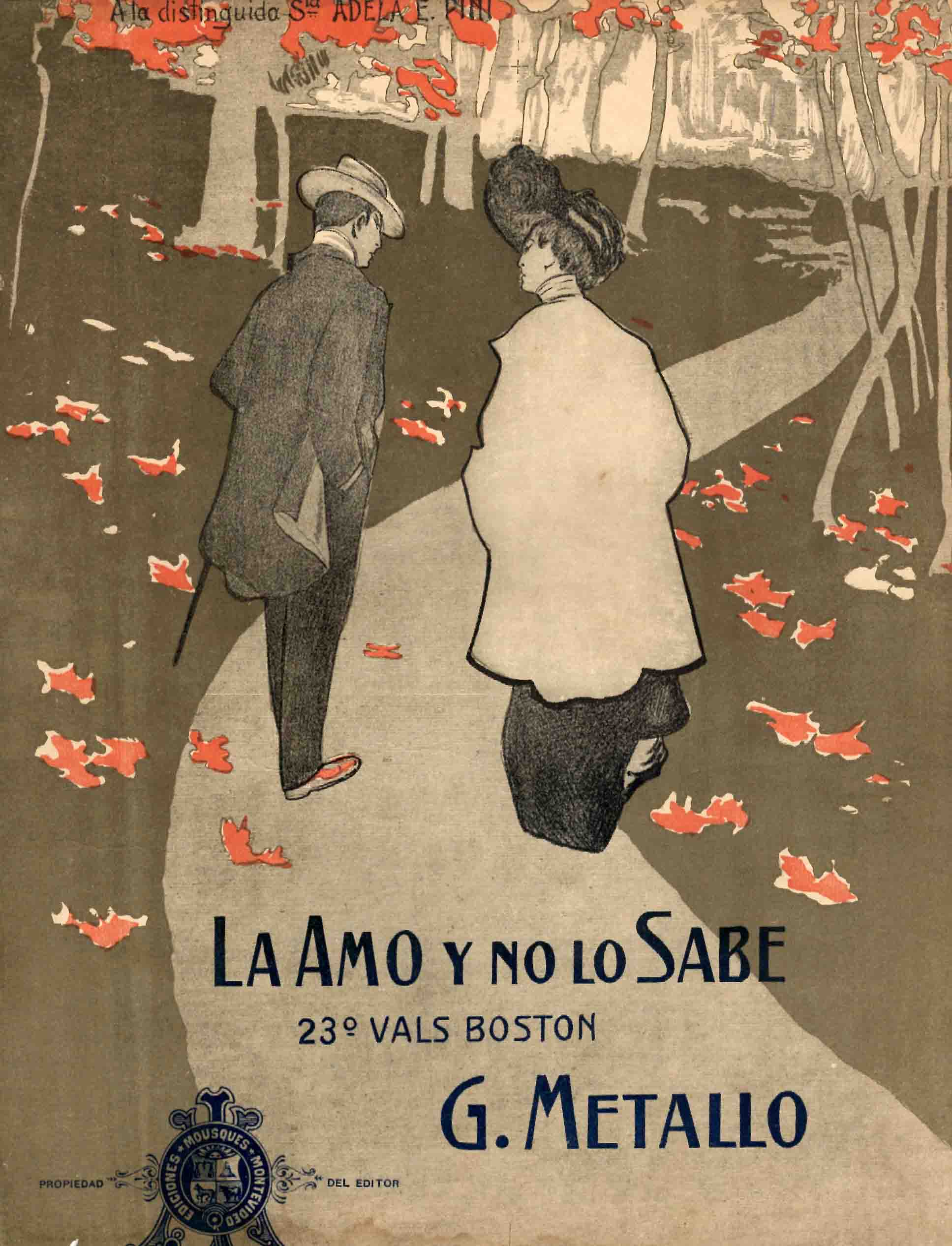 La amo y no lo sabe. 23° Vals Boston